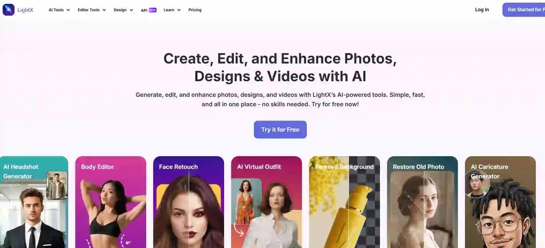 LightX AI toolset visual, illustrating customizable beardless filter online free techniques using AI replace and removal tools to achieve precise clean-shaven results.