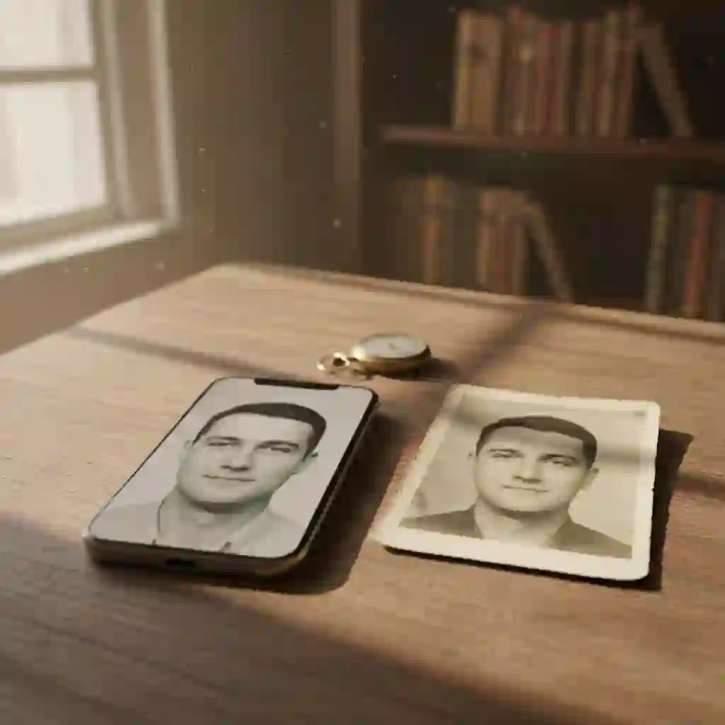 Dormant memories awakened by the no beard filter, transporting users back to pre-beard times and evoking nostalgia that influences confidence, relationships, and grooming decisions toward a clean shave.