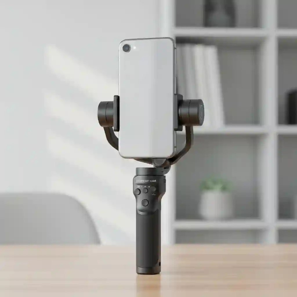 Keeping the phone steady improves the no beard filter accuracy, reducing flicker and preserving sharp jawline edges for a more believable clean shave effect in recorded videos.