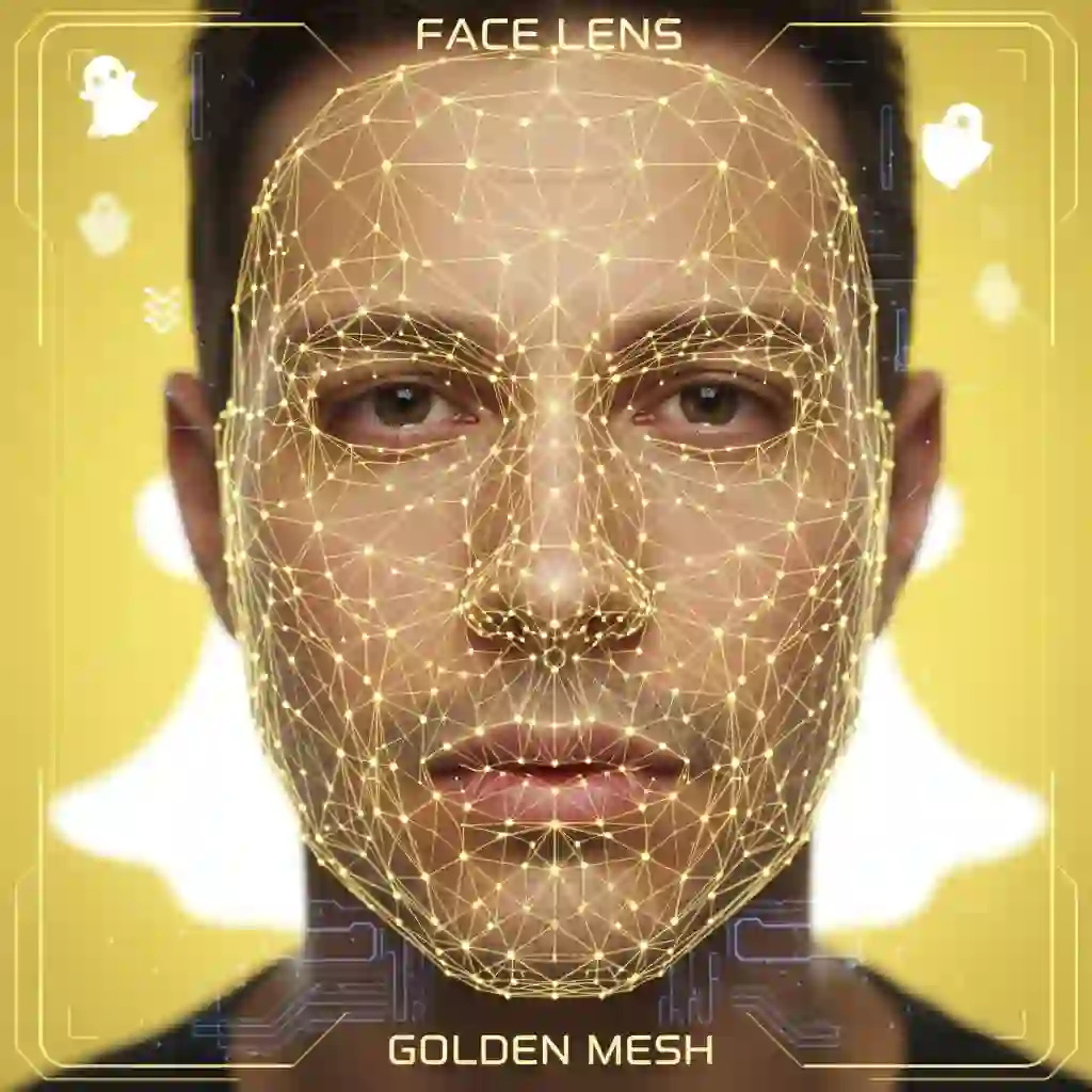 Snapchat Lens interface demonstrating a no beard filter experience, known for realism and stability, helping users preview a clean-shaven look before committing to grooming changes or style updates.
